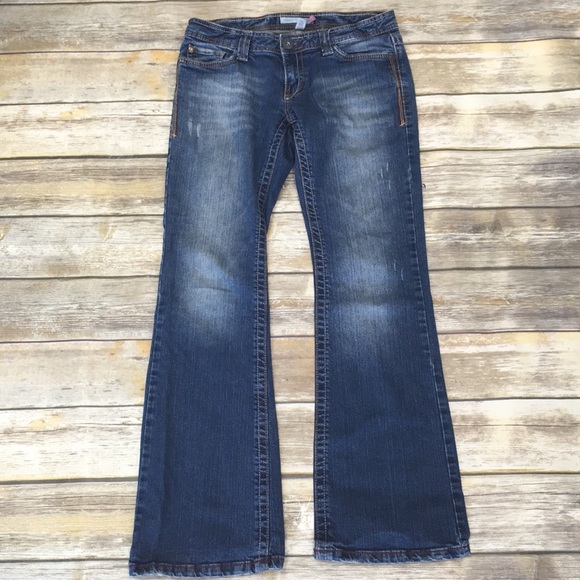 Aeropostale Kailey Skinny Flare Jeans - Picture 2 of 5